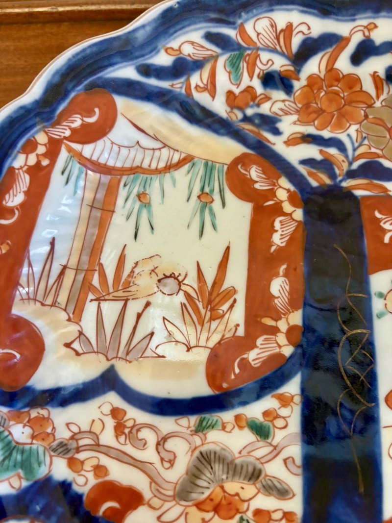 Antique Victorian Japanese Quality Imari Plate - Image 5